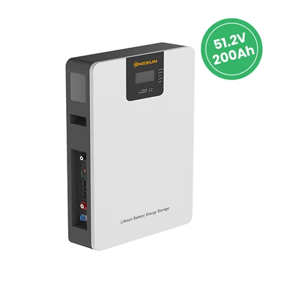 Onesun Batería Lfp Montaje En Pared 10,12 Kwh 51,2 V